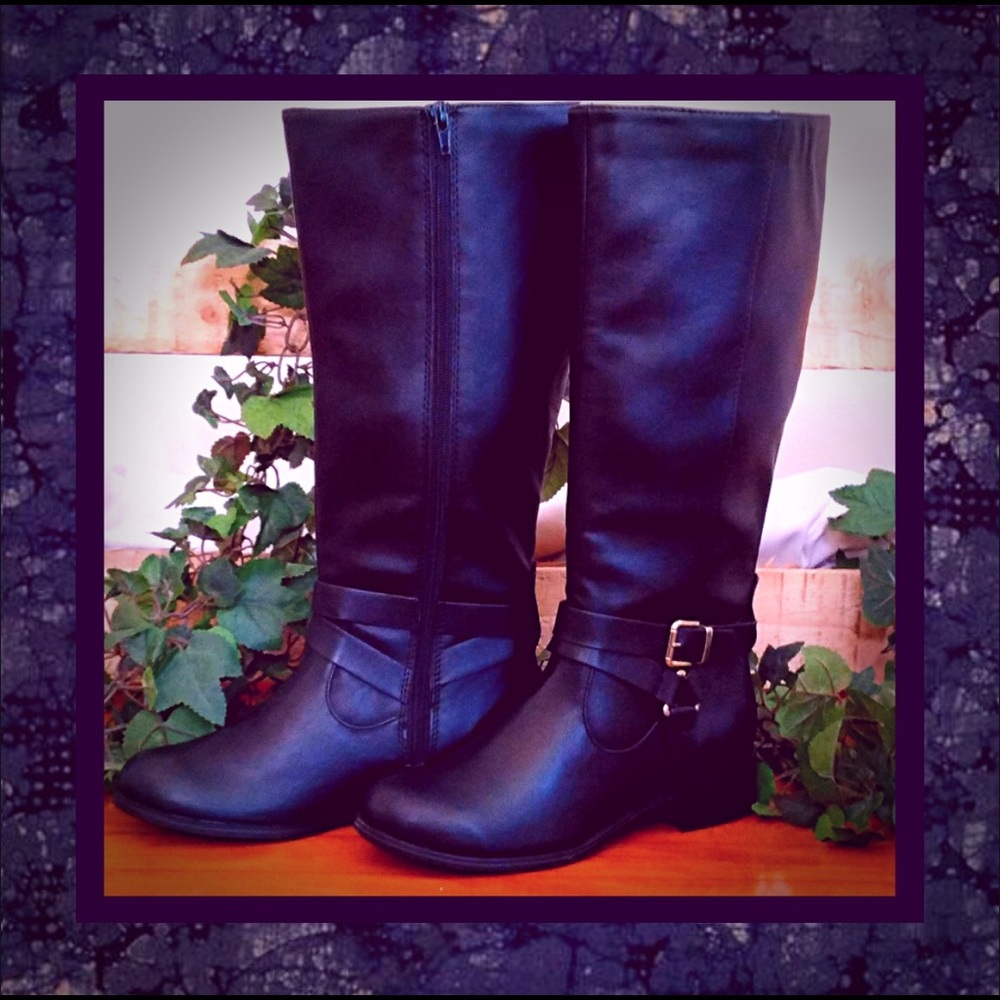 HIRO-S Equestrian Style Riding Boot
